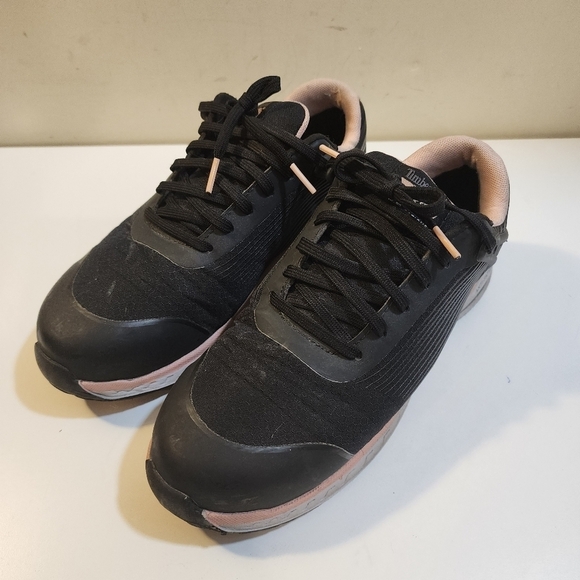 TIMBERLAND PRO women's black and pink drive train work sneakers size 7.5 - Picture 2 of 9
